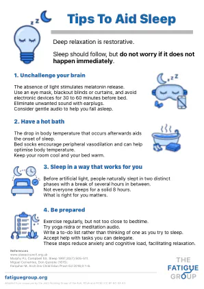 Tips To Aid Sleep